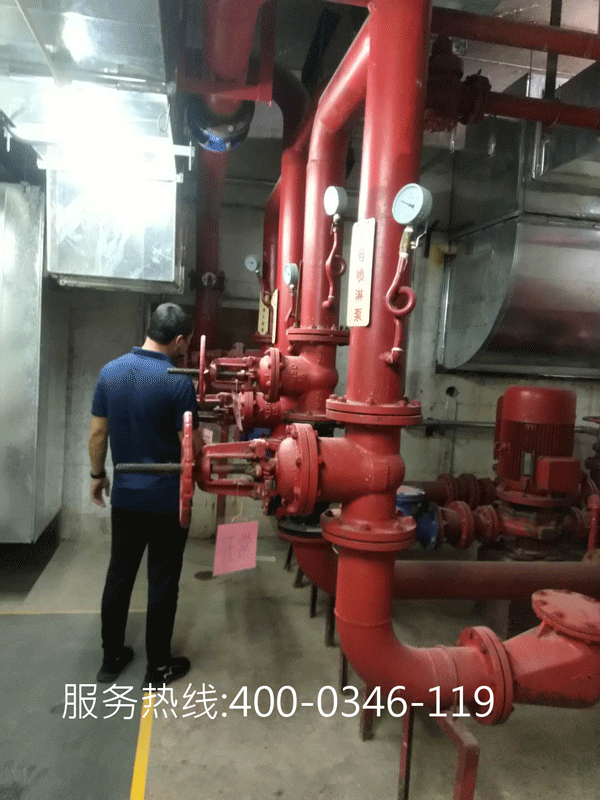 消防維保公司對水泵恒壓泵控制柜聯動柜維保項目